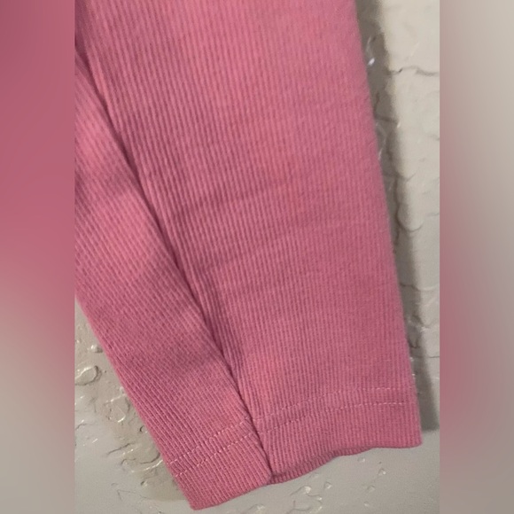 Collection L Women’s Size 4 (Small) Dusty Rose Button-Up Organic Cotton Cardigan - Picture 4 of 10